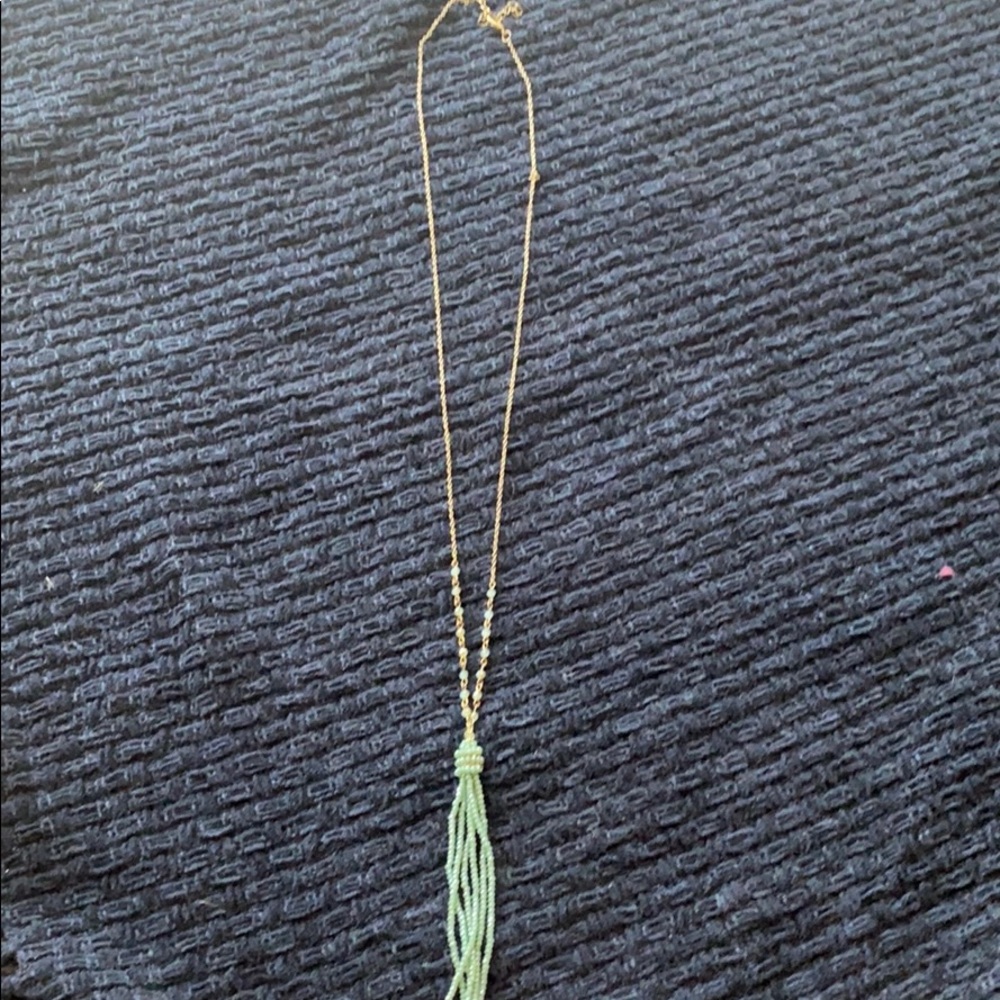 Light green necklace